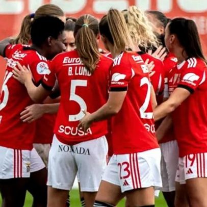 Benfica vence Damaiense e avança aos quartos da Taça de Portugal feminina