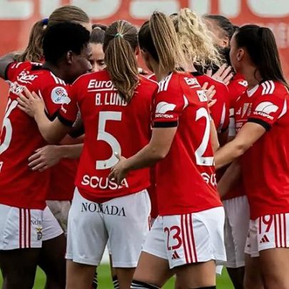 Benfica vence Damaiense e apura aos quartos da Taça de Portugal feminina