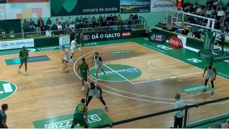 Jogo palpitante em Esgueira