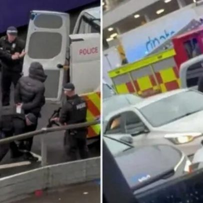 Pessoas atingidas por gás pimenta no aeroporto de Heathrow; detido
