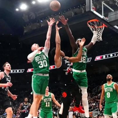 Neemias Queta faz duplo-duplo e quebra recorde na vitória dos Celtics em Toronto