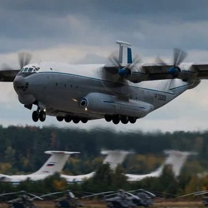 Avião militar com sete a bordo despista-se a nordeste de Moscovo