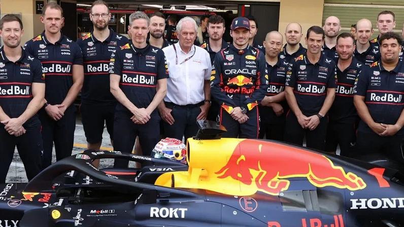 Helmut Marko com a Red Bull