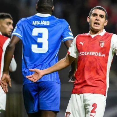Dupla do Sp. Braga em alerta amarelo