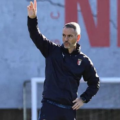 Carlos Vicens quer Sp. Braga com muita ambição e personalidade em Nice