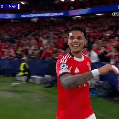 Ríos brilha e Barreiro fecha 2-0 do Benfica frente ao Nápoles