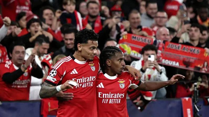 Benfica continua na luta pela Liga dos Campeões após jogo