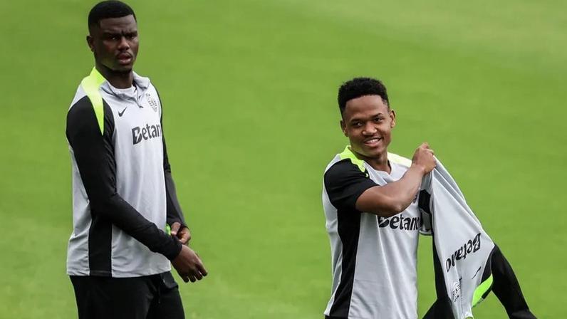 Sporting procura assegurar Geny Catamo e Diomande para a Taça de Portugal