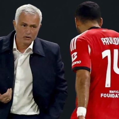 Pavlidis encantado com Mourinho, como quem vê vídeos no YouTube