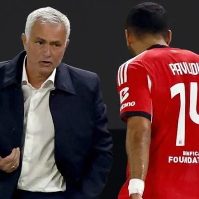 Pavlidis encantado com Mourinho, como quem vê vídeos no YouTube