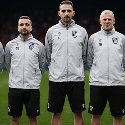 Equipa técnica do Vitória de Guimarães B eleita melhor do mês na Liga 3