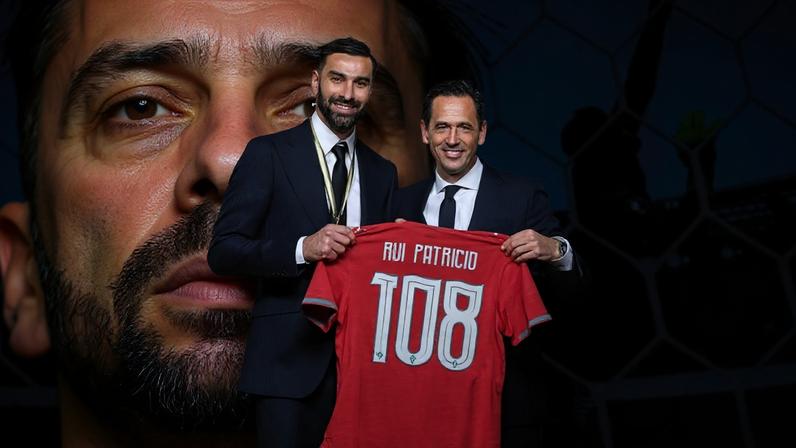 Pedro Proença com Rui Patrício