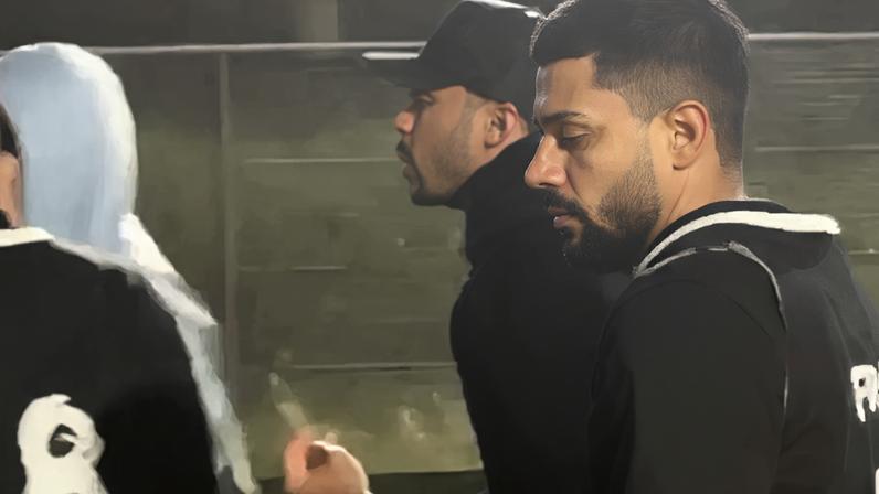 Gabriel Magalhães envolve-se em discussão após entrada dura em jogo amador no Brasil