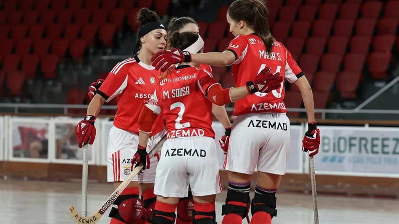 Equipa feminina de hóquei em patins do Benfica
