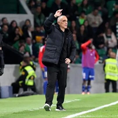 João Pedro Sousa comenta goleada sofrida frente ao Sporting