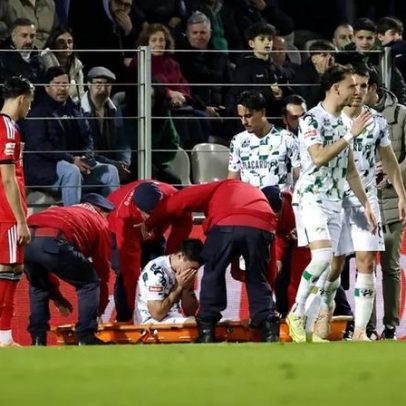 Vasco Sousa sofre nova fratura na perna direita, confirmando pior cenário
