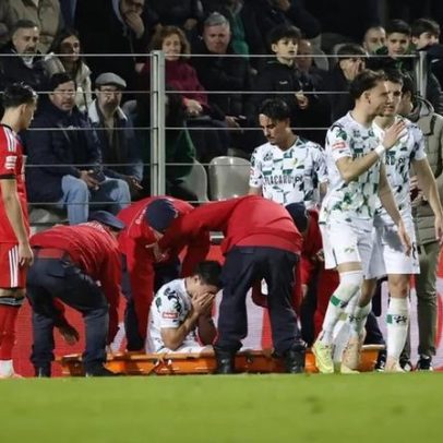 Vasco Sousa volta a fraturar o perónio da perna direita