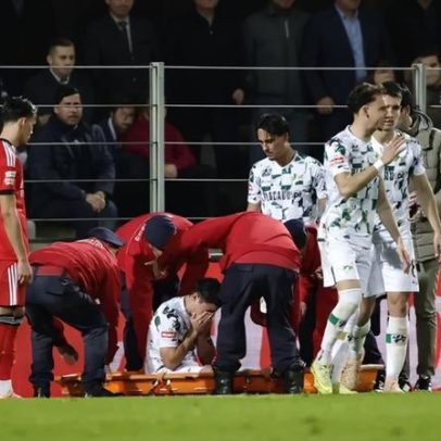 Vasco Sousa sofre nova fratura no perónio da perna direita