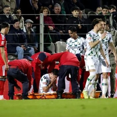 Vasco Sousa sofre nova fratura no perónio da perna direita