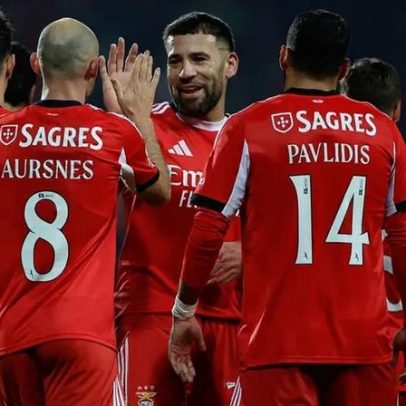 Benfica vence em Moreira de Cónegos e reforça melhoria do coletivo