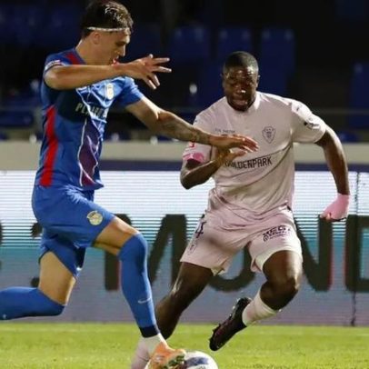Marvin Elimbi avança para o eixo defensivo do Gil Vicente
