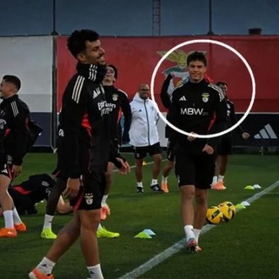 Vakulyuk foi a principal surpresa no último treino do Benfica antes do Farense