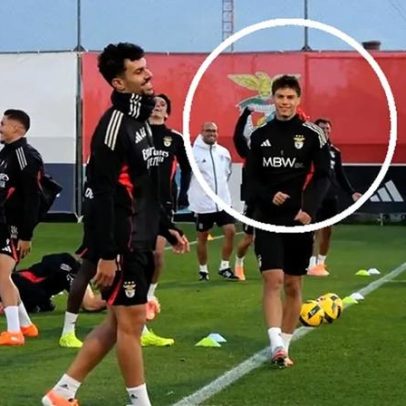 Vakulyuk foi surpresa no último treino do Benfica antes do Farense