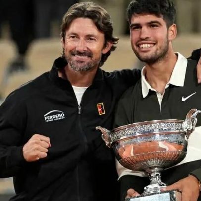 Carlos Alcaraz e Juan Carlos Ferrero separam-se após sete anos