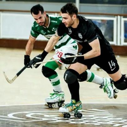 Sporting vence em Tomar com bis de Rampulla
