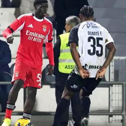 Daniel Banjaqui estreia-se pelo Benfica em sonho realizado