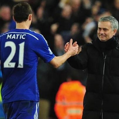 Matic recorda Mourinho: prefere jogadores que não sejam bebés