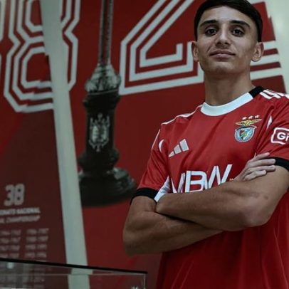 Benfica garante central promissora de 16 anos