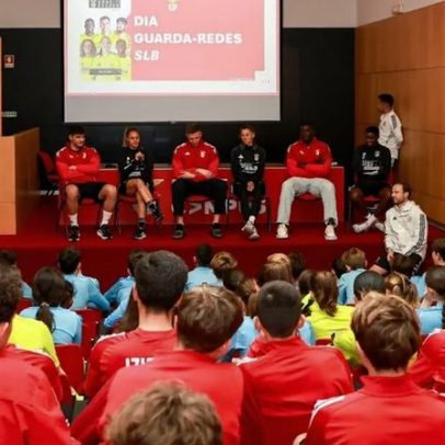Era para ser cozinheiro ou polícia, tornou-se guarda-redes do Benfica