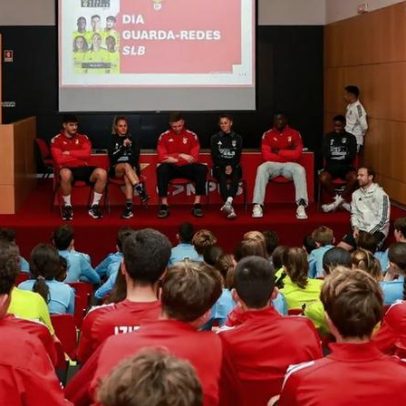 Guarda-redes do Benfica: podia ter sido cozinheiro ou polícia