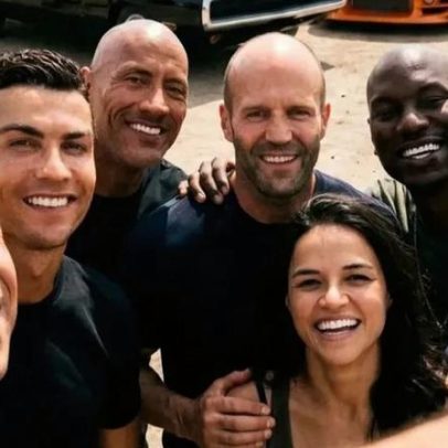 Ator de Velocidade Furiosa partilha imagem com Cristiano Ronaldo