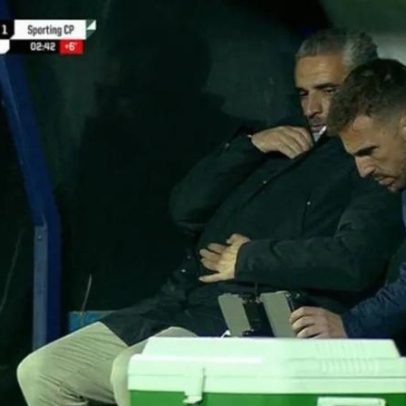 Rui Borges viu no tablet dados relevantes na polémica Santa Clara-Sporting