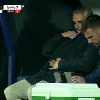 Rui Borges viu conteúdo no tablet durante a polémica Santa Clara-Sporting