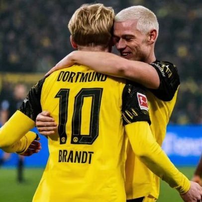 Dortmund vence M'Gladbach e isola-se no 2.º lugar da Bundesliga