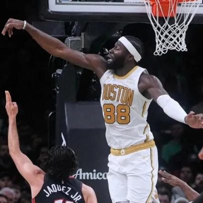 Neemias Queta marca 10 pontos na vitória dos Boston Celtics sobre o Miami Heat