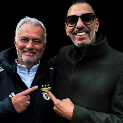 Mourinho recebe visita de Mozer 25 anos depois, período cheio de memórias