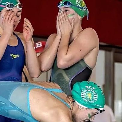 Sporting bate recorde nacional nos 4x100 metros livres femininos