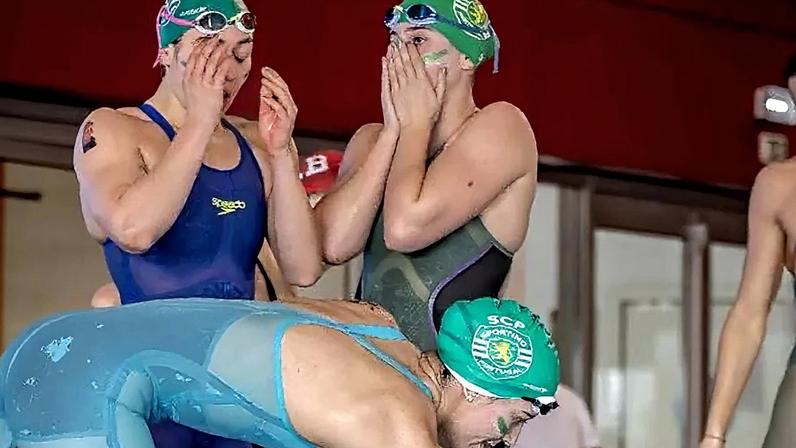 Sporting estabelece novo recorde nacional nos 4x100 metros livres femininos no Algarve