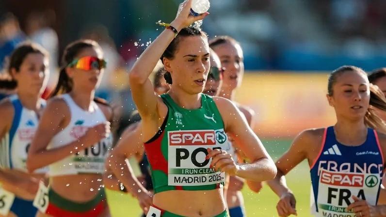 Atleta portuguesa compete no crosse de Madrid 2025