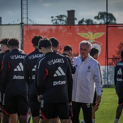 Benfica chega a Gaia com regresso de jogadores convocados