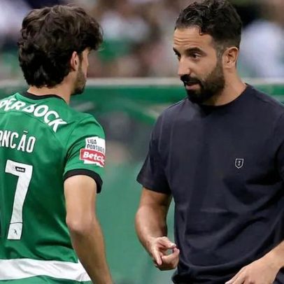 Trincão admite alívio ao ser convidado por Amorim a regressar ao Sporting