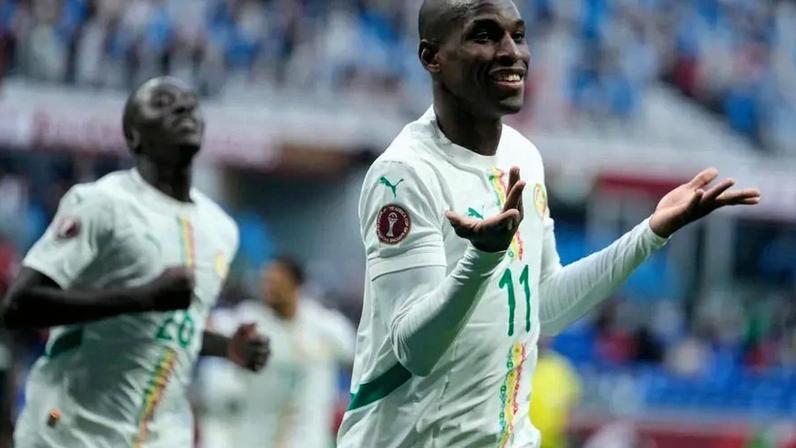 Nicolas Jackson, avançado do Senegal, em destaque