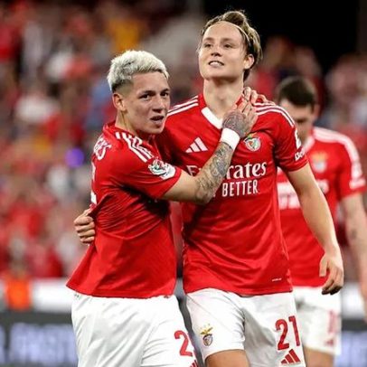 Benfica congela saídas de Prestianni e Schjelderup