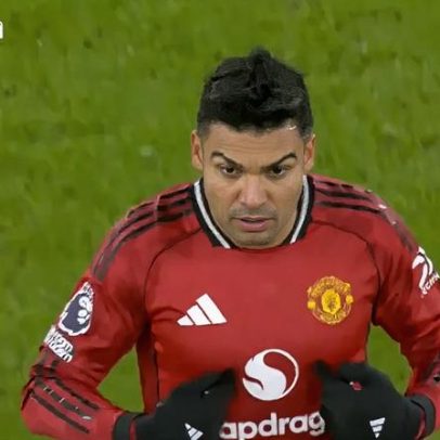 Casemiro surpreso com choque ao ser substituído por Amorim no Man. United