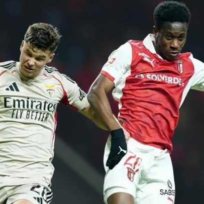 Interrogatório Braga-Benfica: ala vira lateral e lateral vira extremo