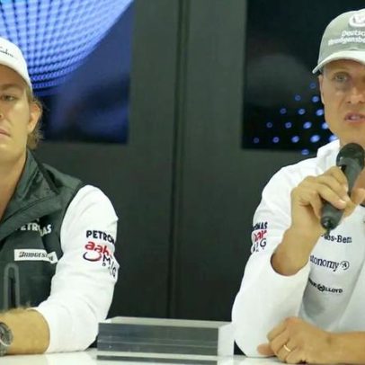Nico Rosberg recorda Schumacher tempo curto para urinar